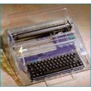The 2410CC Clear Cabinet Electronic Typewriter